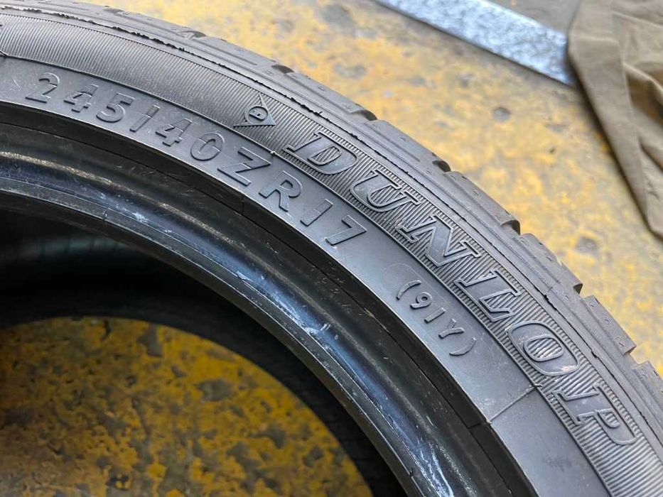 245/40 R17 Dunlop SP Sport Maxx TT, шини бу 2 шт