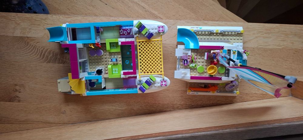 LEGO 41317 Friends Słoneczny katamaran - klocki/wakacje/prezent/delfin