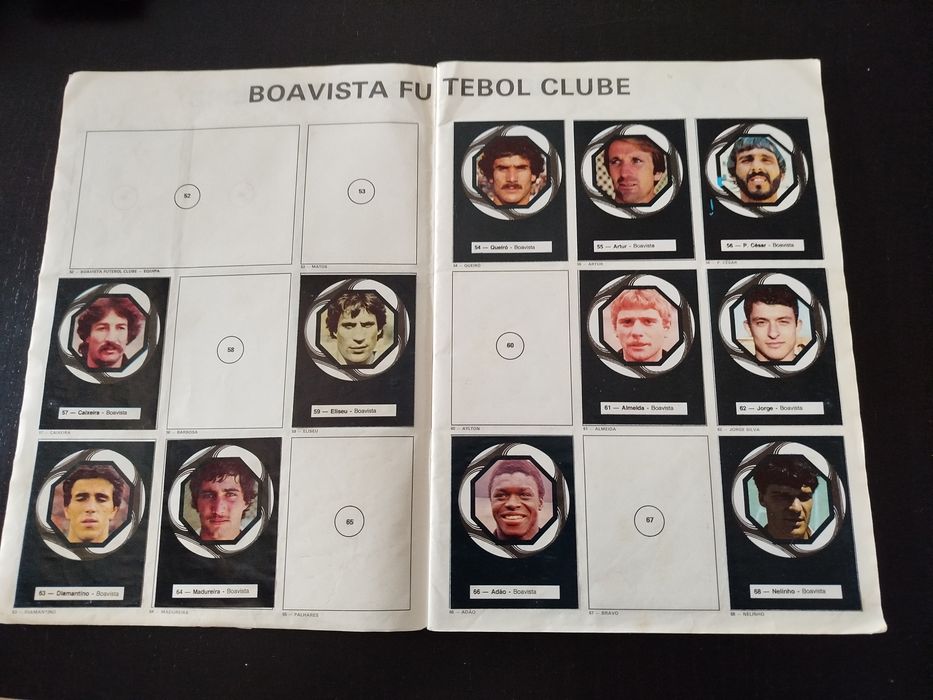 Caderneta Campeões de Futebol 81/82