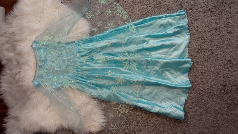 Платье Эльзы 7-8лет оригинал Disney