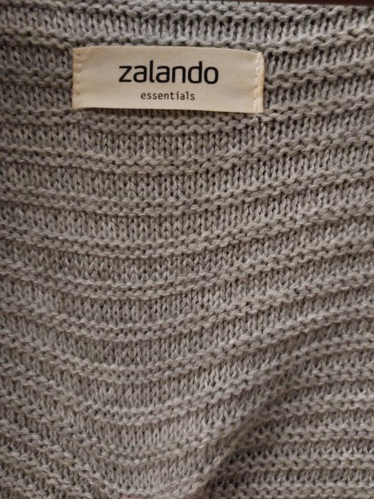 Zalando Zara essentials kardigan długi 40