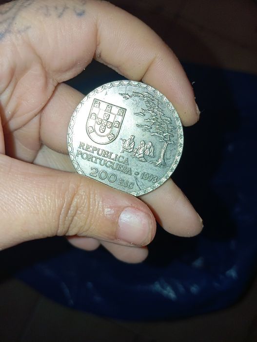 Lote de moedas só estás portugueses