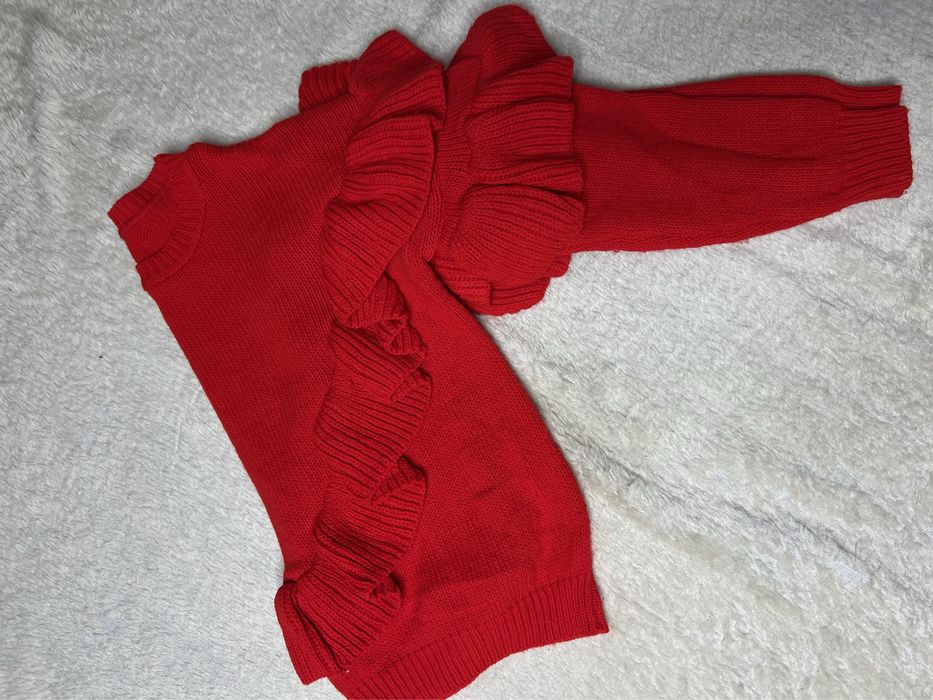 Светр, кофта чорвона