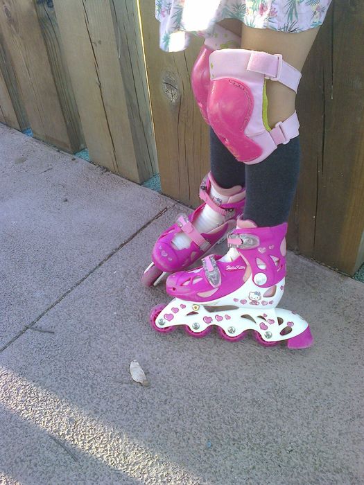Patins como novos