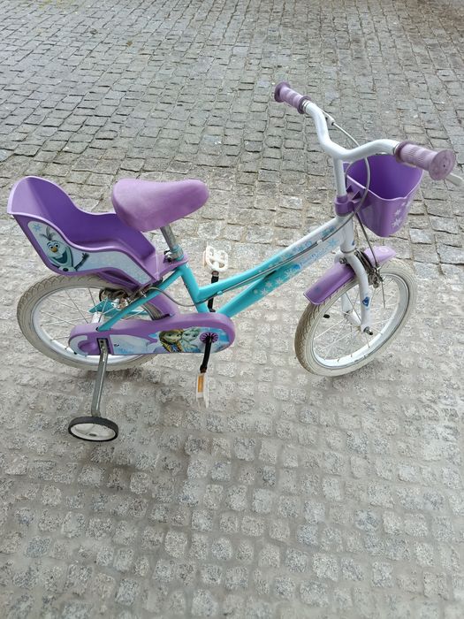 Bicicleta menina roda 16 Frozen