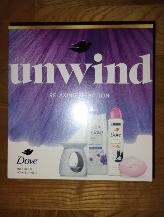 Damski zestaw Dove Unwind Nowy