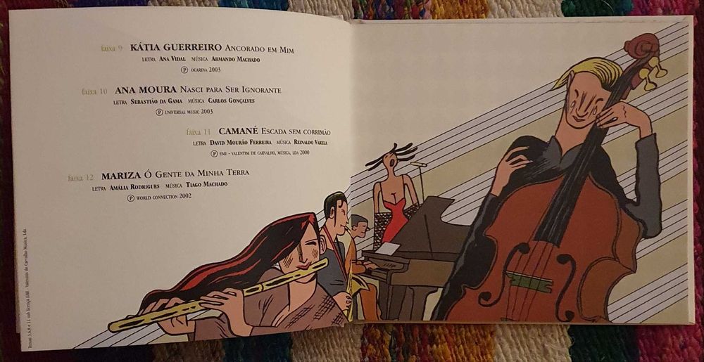 Lote de 7 CDS de FADO da colecção O FADO DO PÚBLICO