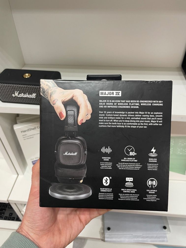Навушники маршал мажор 4 Major IV Marshall наушники bluetooth накладні ...