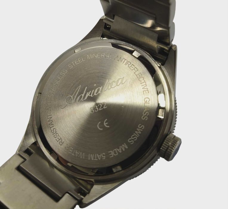 Zegarek męski adriatica a8322.5126qf srebrny multifunction Łask