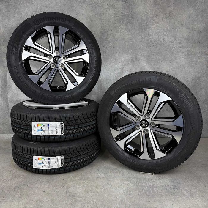 Koła zimowe TOYOTA RAV4 V 18" 5x114.3 ET 35 NOWE TPMS CONTINENTAL