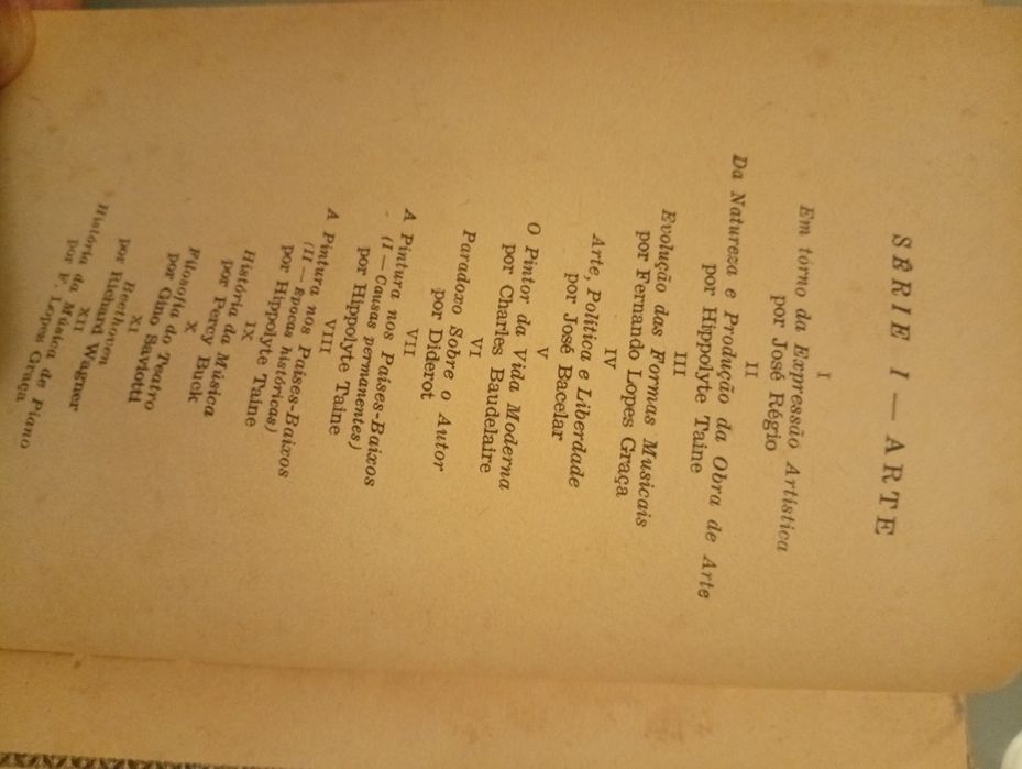 Sobre a evolução das formas musicais, de Graça, Fernando Lopes, 1906/Editorial Inquérito Limitada. [S.d. 1959?]  Valioso estudo musical,