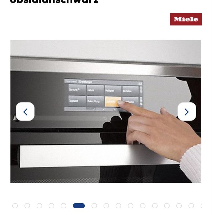 Forno a Vapor Miele DG 6800  45cm   com garantia 1 Ano .