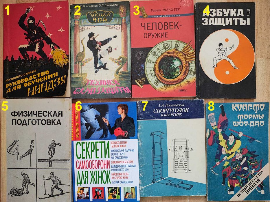 книга/книги по боевым искусствам/Карате/Кунфу/Ушу