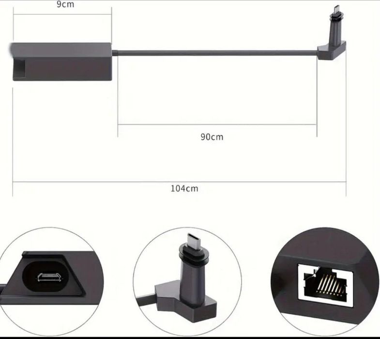 Адаптер Ethernet для Starlink gen2, v2