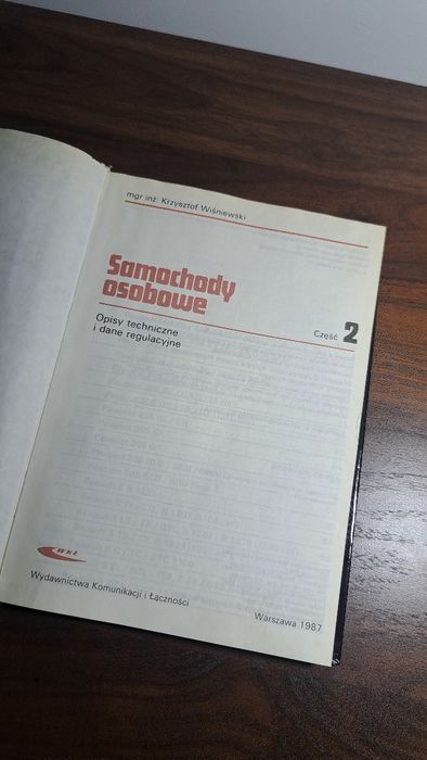 79-A/26 Książka samochody osobowe
