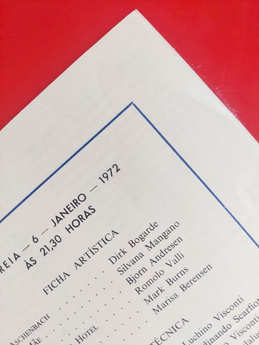 Morte em Veneza / Lauro António