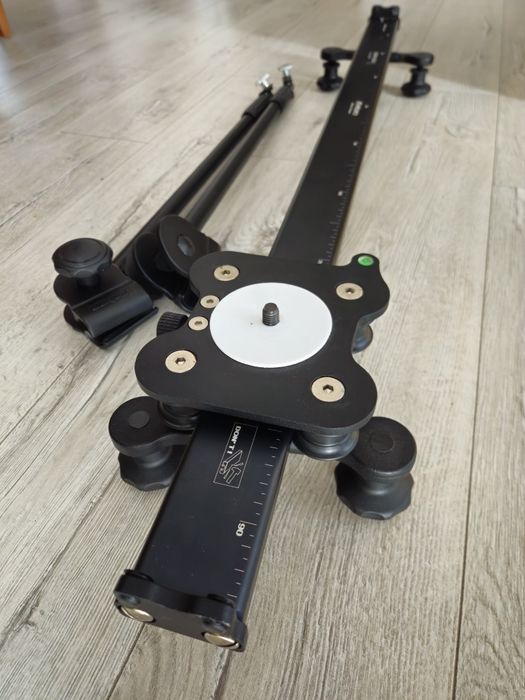 Slider Foton Kameleon 94cm plus głowica Manfrotto MVH500AH.