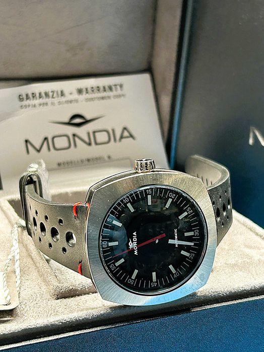 Mondia Automatic – Skeleton | styl Vintage Sport | Full Set NOS