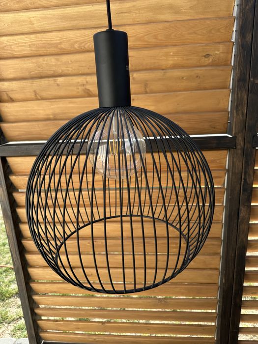 Czarna ażurowa lampa Aver 40 Nordlux dwie sztuki