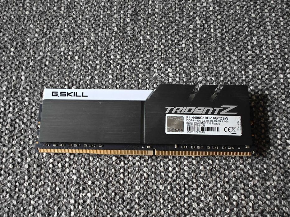 G.SKILL TridentZ 8GB DDR4 4400MHz CL19 - superszybka pamięć