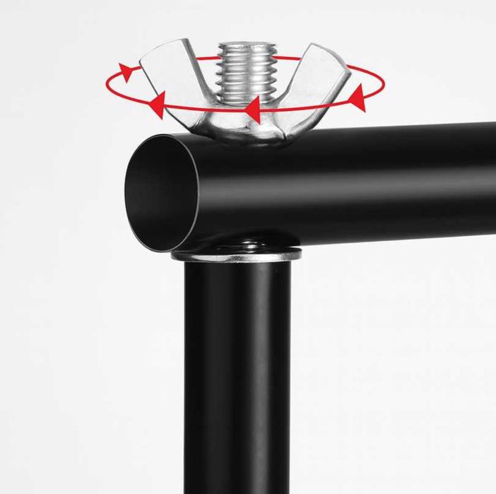 WYPRZEDAŻ Statyw Do Tła Fotograficznego Zestaw Teł Do Studia 200x200cm