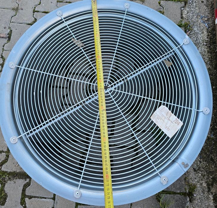 Obudowa wentylatora osiowego, przemysłowego,  wiatraka serdnica 80 cm