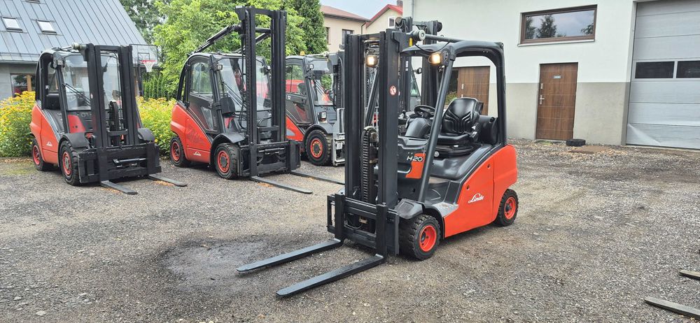 Wózek Widłowy Linde H20T - Triplex 4.62m. - Rok 2014 - Stan BDB