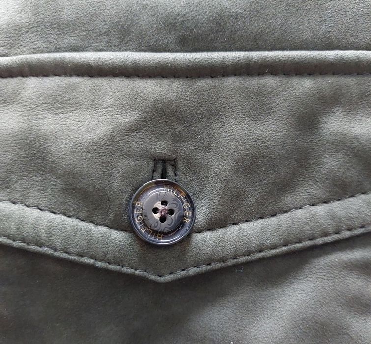 Tommy Hilfiger dc leather jacket nowa kurta skórzana męska r.48