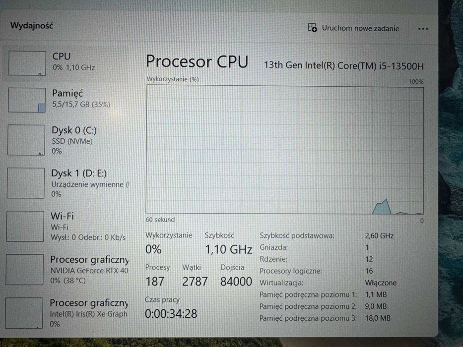 Gigabyte G5 KF i5-13500H 16GB RTX4050