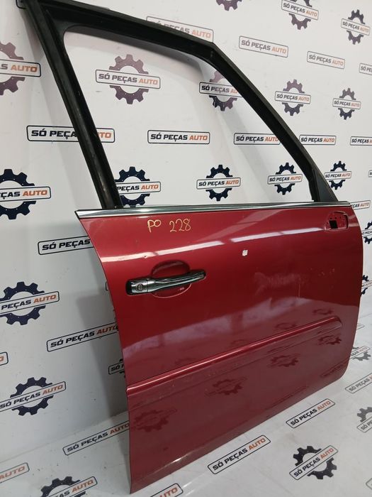 PORTA FRENTE DIREITA VERMELHO CITROEN C4 PICASSO II 1.6HDI ANO: 2013