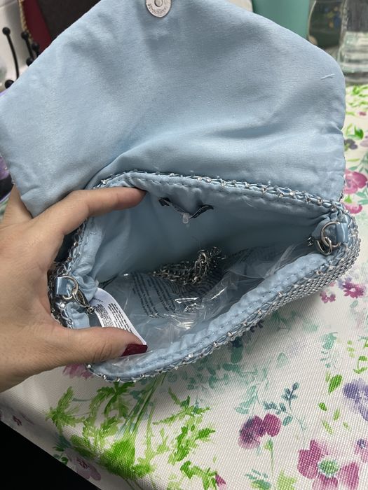 Mala de festa azul bebe