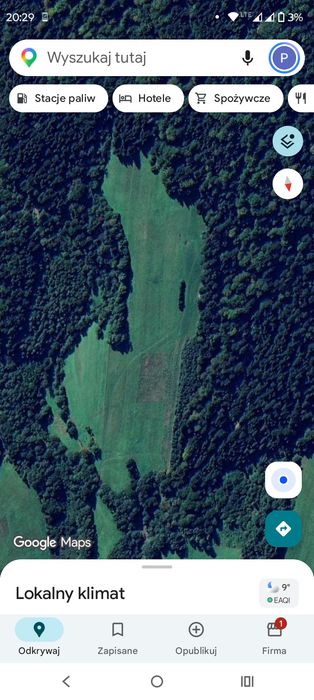 Działka rolna 2,53 ha-Średnia Wieś,Bieszczady-269 000zł