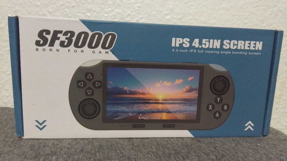 Consola Retro SF3000 64GB – +24.000 Jogos – 14 Plataformas