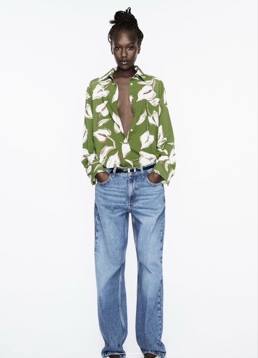 zara s Сорочка рубашка блуза