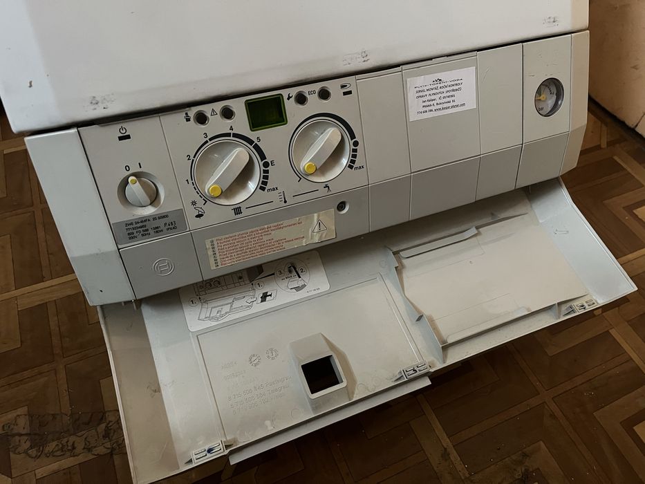 Газовий котел двухконтурний junkers ZWE 24-4MFA 23 S5800 з Європи