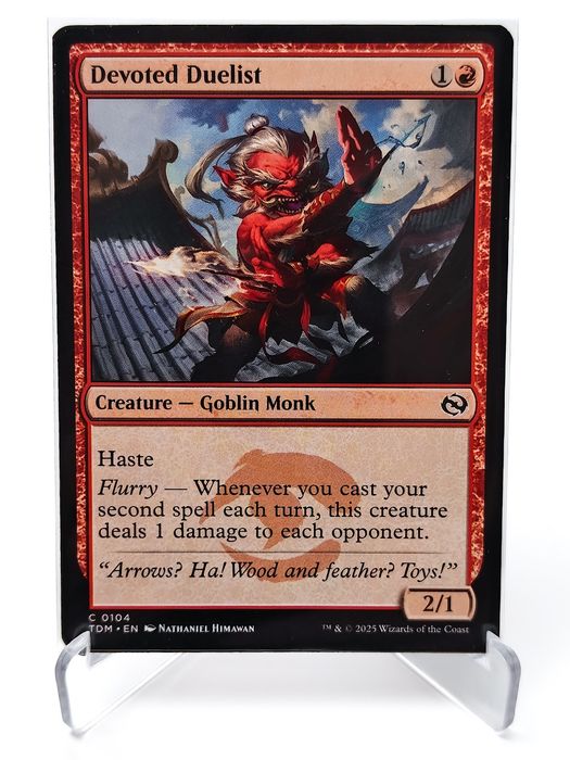 Devoted Duelist 0104 Tarkir: Dragonstorm MTG