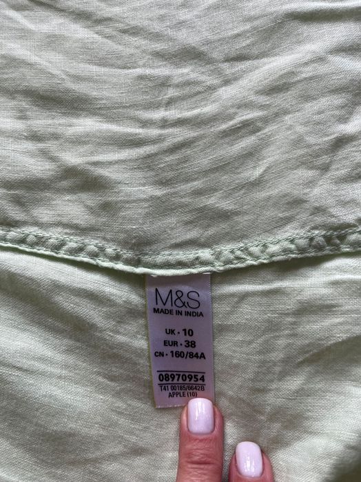 Koszula lniana marki M&S
