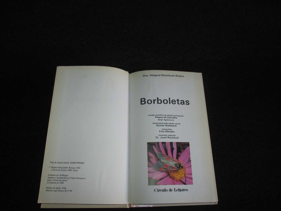Livro Borboletas Helgard Reichholf-Riehm O Mundo da Natureza