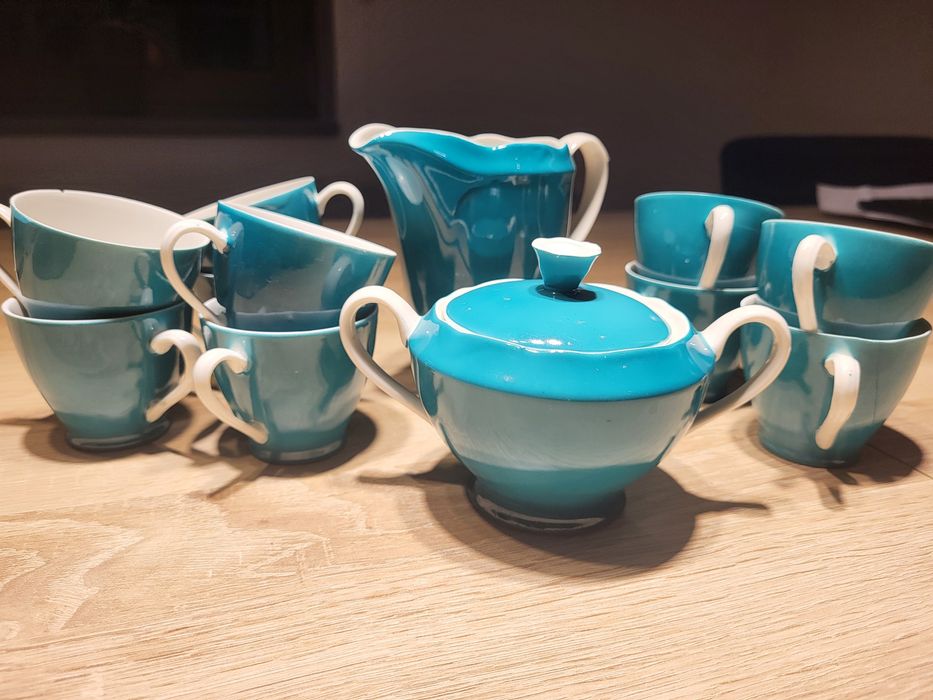 Serwis Kawowy z porcelany Ćmielówów