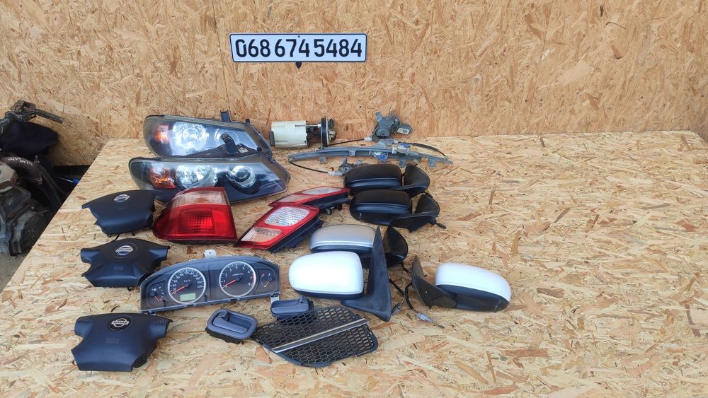 Фари ліхтар бампер nissan Almera n16