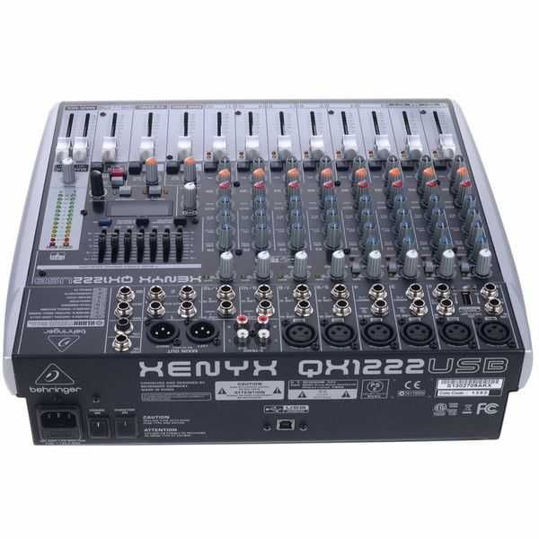 Mesa som Behringer Xenyx QX1222USB