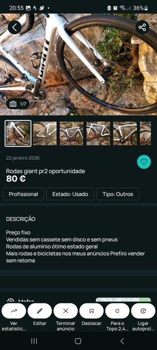 Acessórios para bicicletas oportunidades