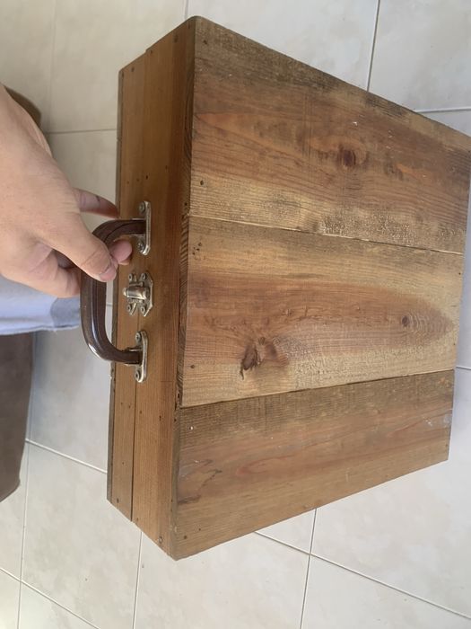 Maleta de Madeira para vinhos