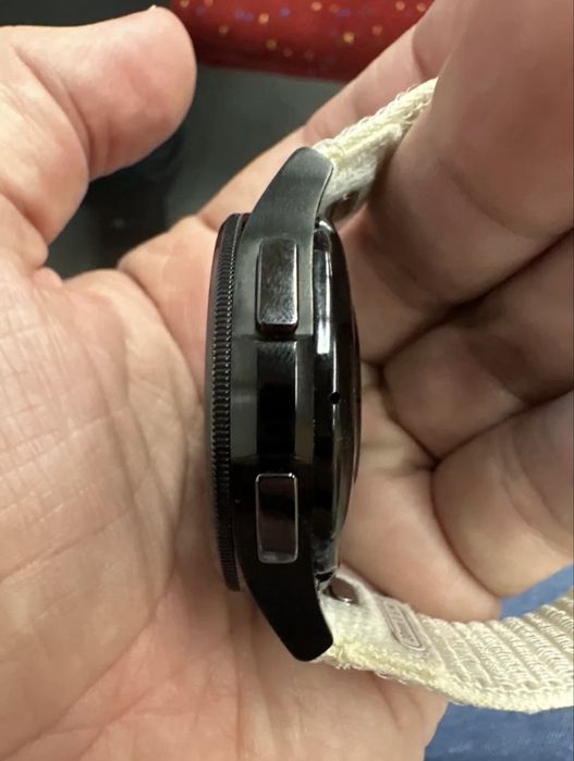 Galaxy Watch 6 Classic 43mm BT (Bom Estado, Bateria Nova)