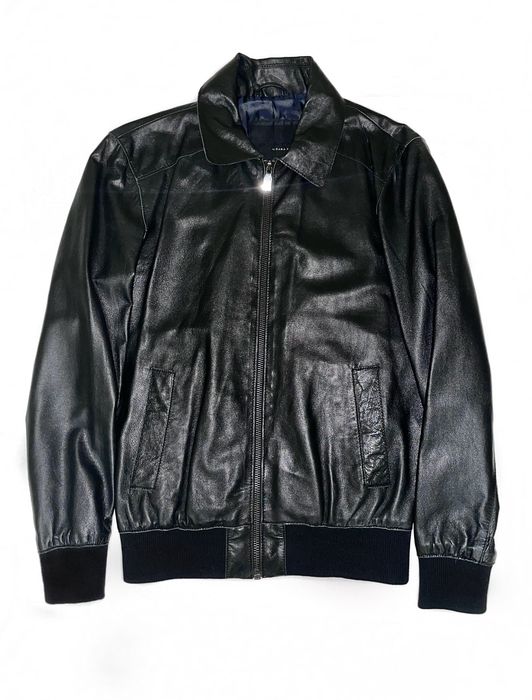 Чоловіча куртка Zara натуральна шкіра