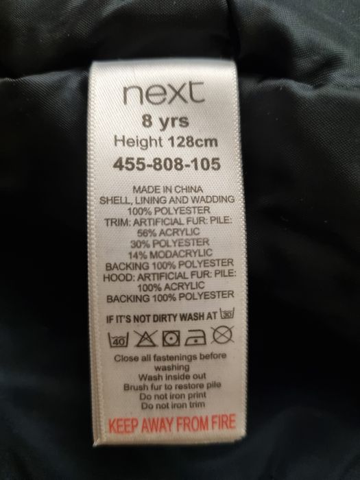 Kkurtka jesienno zimowa parka 128 Next