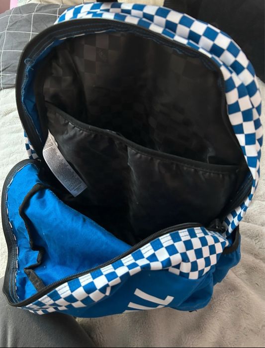Niebieski plecak szkolny Vans