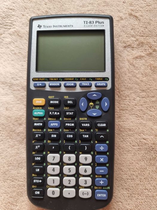 Calculadora Texas Instruments TI-83 Plus Silver Editon