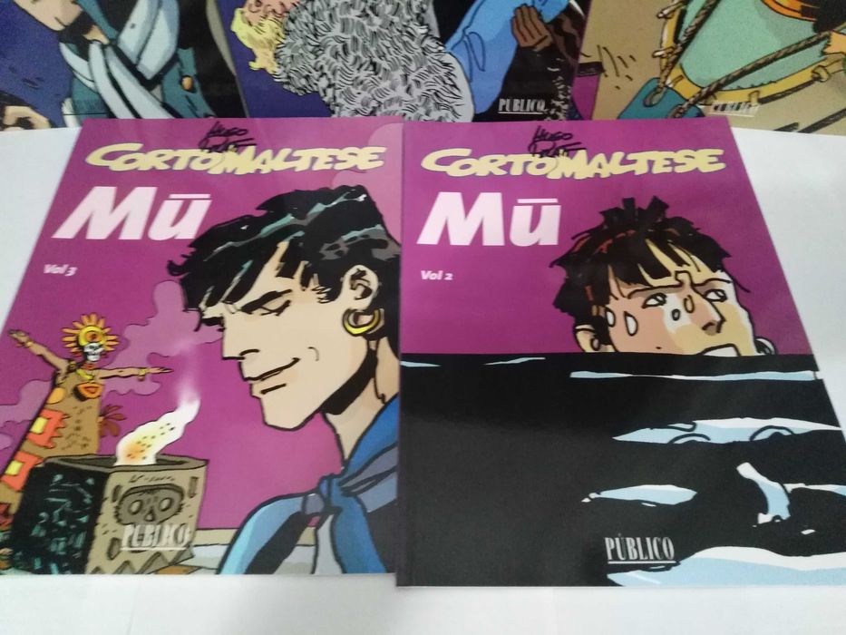 As aventuras de Corto Maltese na Siberia e Mu (ou Atlântida)