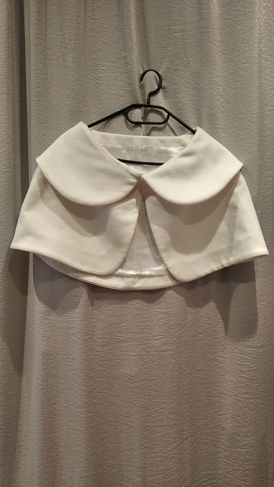 Bolerko ślubne białe